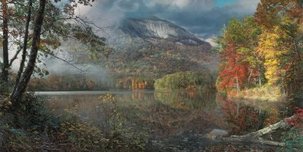 Phillip Philbeck Landscape Table Rock in Autumn (Grande Edition)